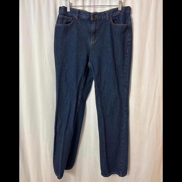 Cat & Jack Boy's Relaxed Straight Jeans - Size 16 Husky - Picture 1 of 7